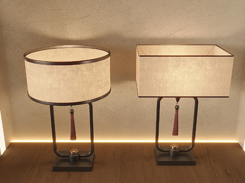 Neo-Chinese Style Table Lamp Bedside Lamp