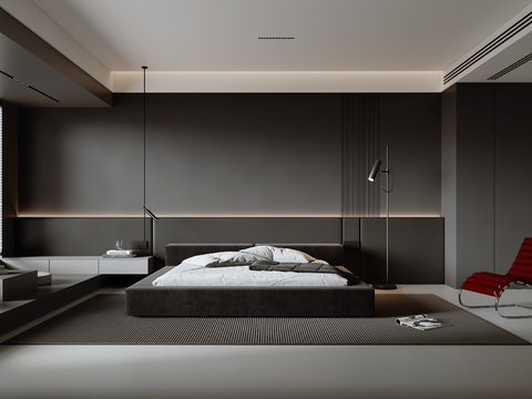 Modern Minimalist Bedroom Master Bedroom