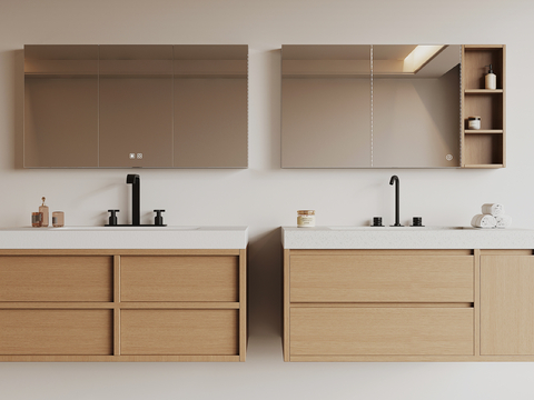 Modern bathroom cabinet