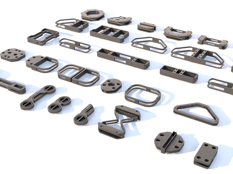 Hard surface parts mechanical parts