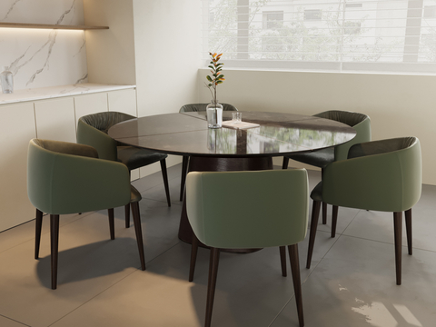 Nordic Dining Table and Chair