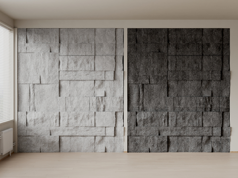 Modern Stone Stone Wall