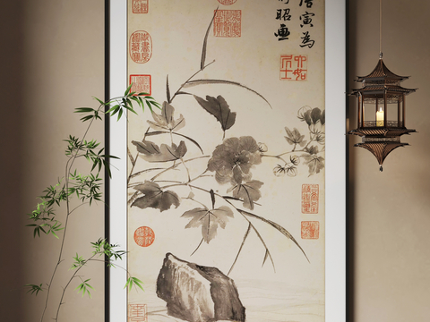 New Chinese Ink Painting Art Painting Decorative Painting Hanging Painting