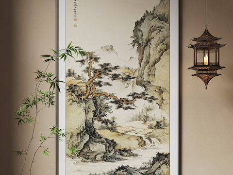 New Chinese Landscape Painting Decorative Painting Hanging Painting