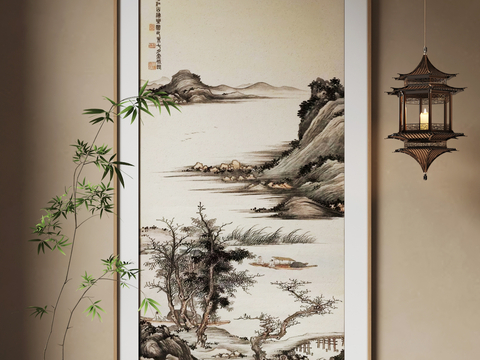 New Chinese Landscape Painting Decorative Painting Hanging Painting