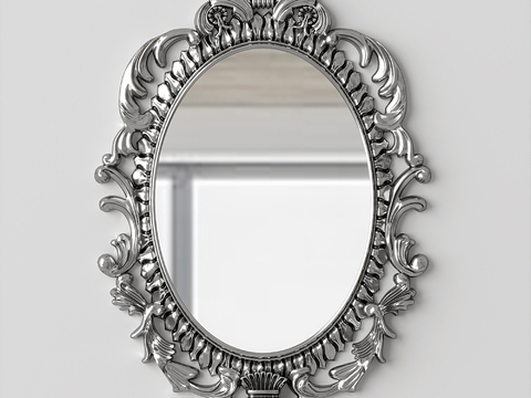 European decorative mirror mirror