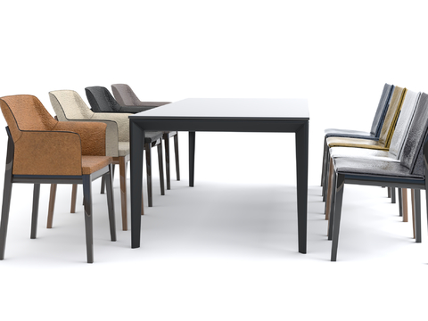 Modern Dining Table and Chair