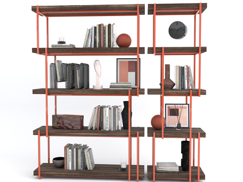 Modern Storage Rack Decorative Rack