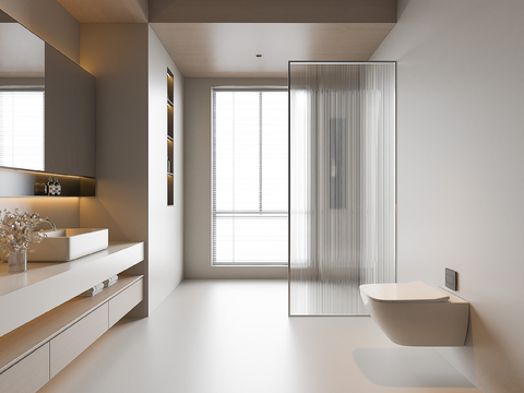 Modern Bathroom Minimalist Bathroom