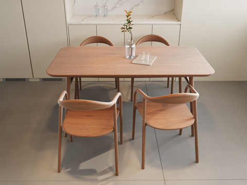 Nordic Dining Table and Chair