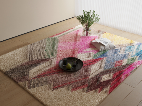 Modern Carpet Square Blanket