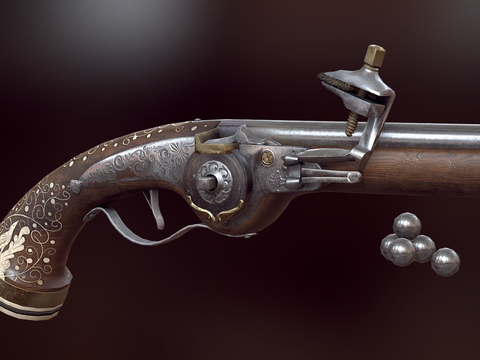 Century Flintlock Pistol