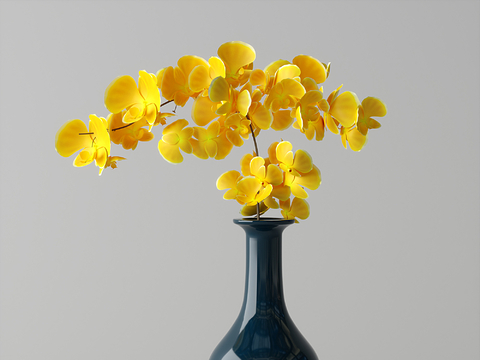 Vase floral arrangement