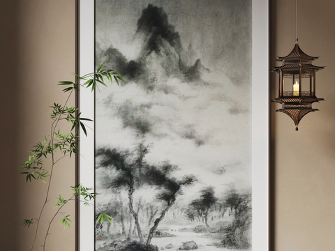 Neo-Chinese Style Decorative Painting Art Painting Hanging Painting