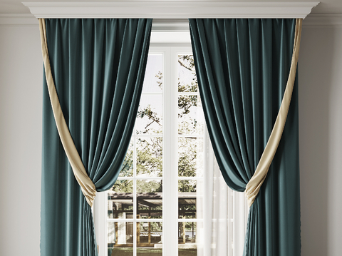 Plain Curtain Screen Curtain