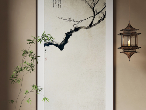 Neo-Chinese Style Decorative Painting Art Painting Hanging Painting