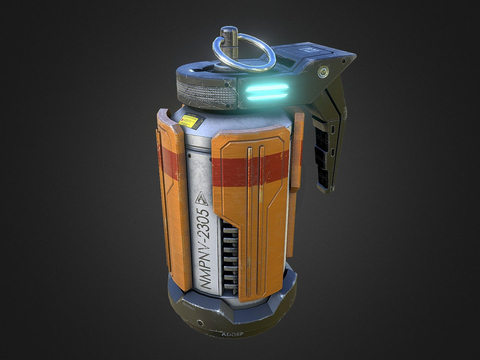 sci-fi grenade