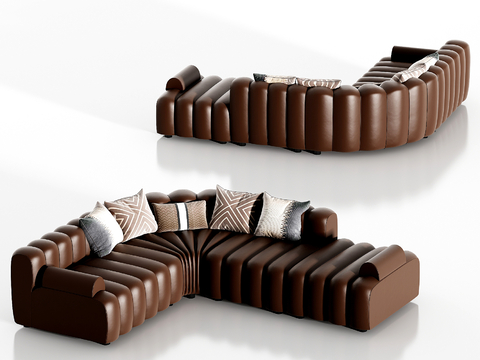 Corner sofa Multiplayer sofa