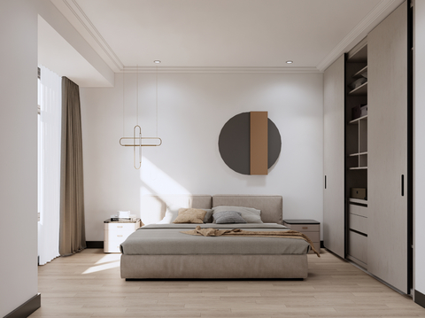 Modern Minimalist Bedroom