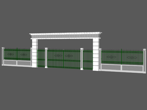 Modern park gate wrought iron gate wrought iron fence