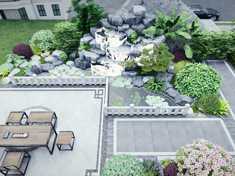 Chinese Courtyard Garden