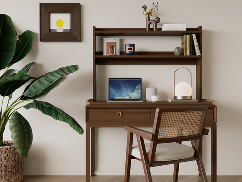 Quiet desk and chair