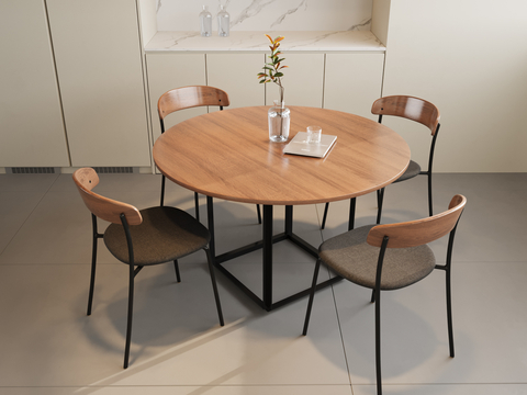 Nordic Dining Table and Chair