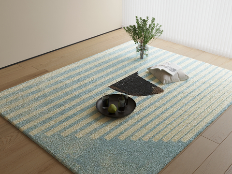 Modern Carpet Square Blanket