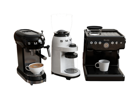 Grinder coffee machine