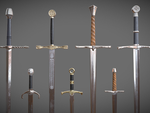 Medieval Swords and Daggers