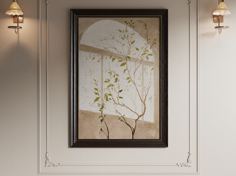 French simple decorative painting