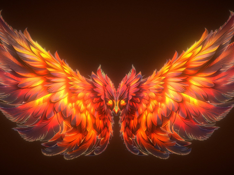 Animated Phoenix Wings