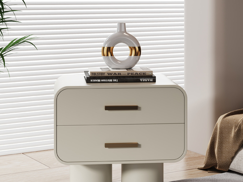 Cream Style bedside table