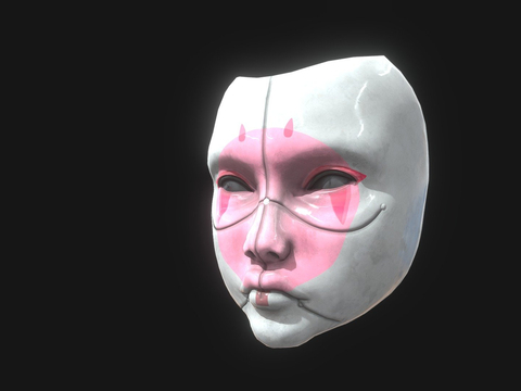 sci-fi mask anime mask