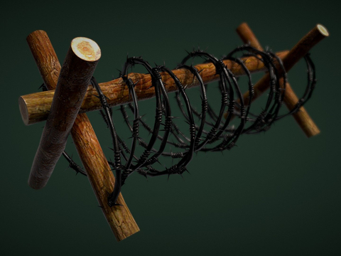 Barbed wire