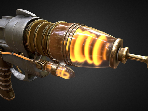 Steampunk Energy Gun