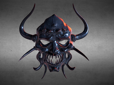 Asura Evil Spirit Mask Game Props