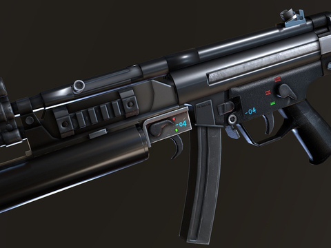 MP5 and Grenade Launcher