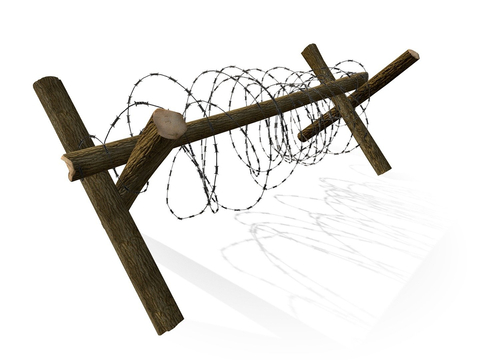 Barbed wire