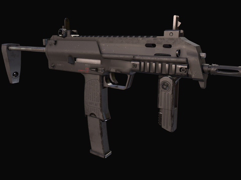 submachine gun