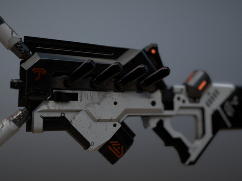 District 9 submachine gun