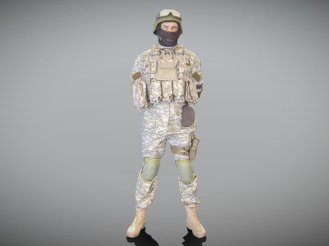 Uniform Soldier Special Forces Soldier