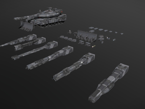 Sci-Fi Tank Pack