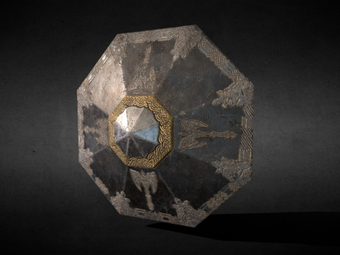 Dwarf Shield Game Props