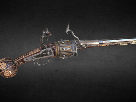 flintlock revolver