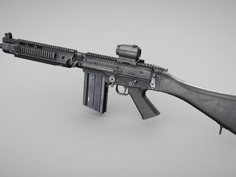 Foldable Automatic Rifle