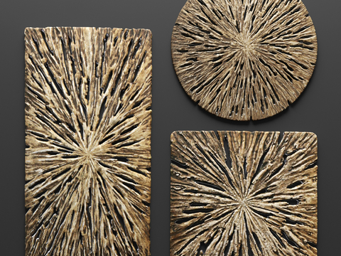 Wood carving wall ornaments