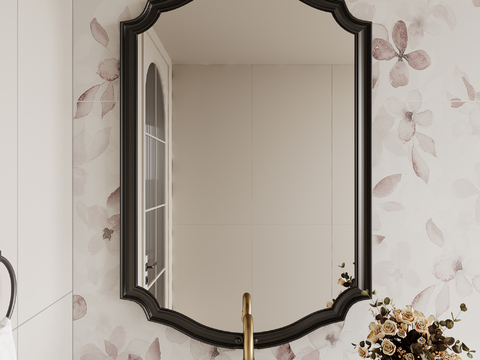 French mirror makeup mirror decorative mirror