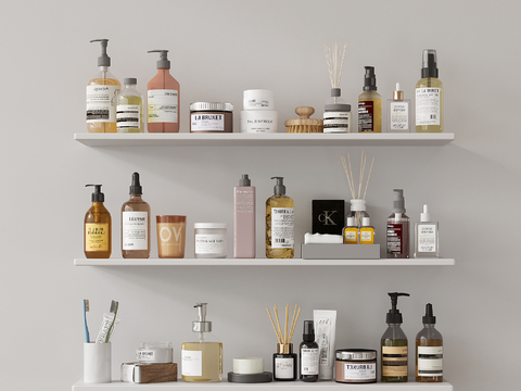 Toiletries Shampoo Skincare Products