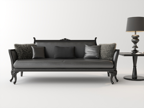 European-style double sofa